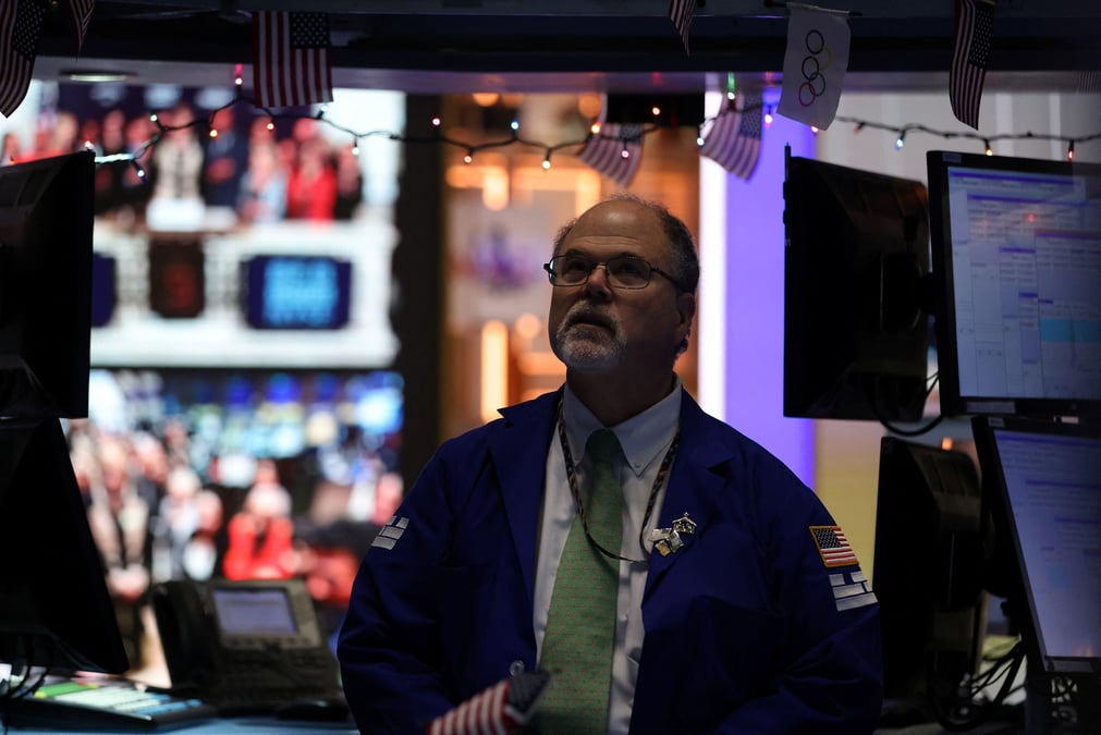 Annonce des taux d'interet de la reserve federale a la bourse de new york