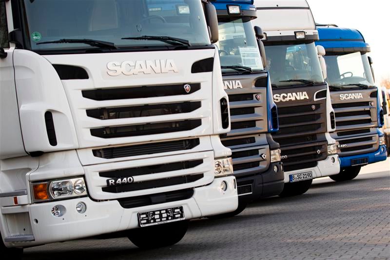 Commande record pour Scania en provenance de Grande-Bretagne