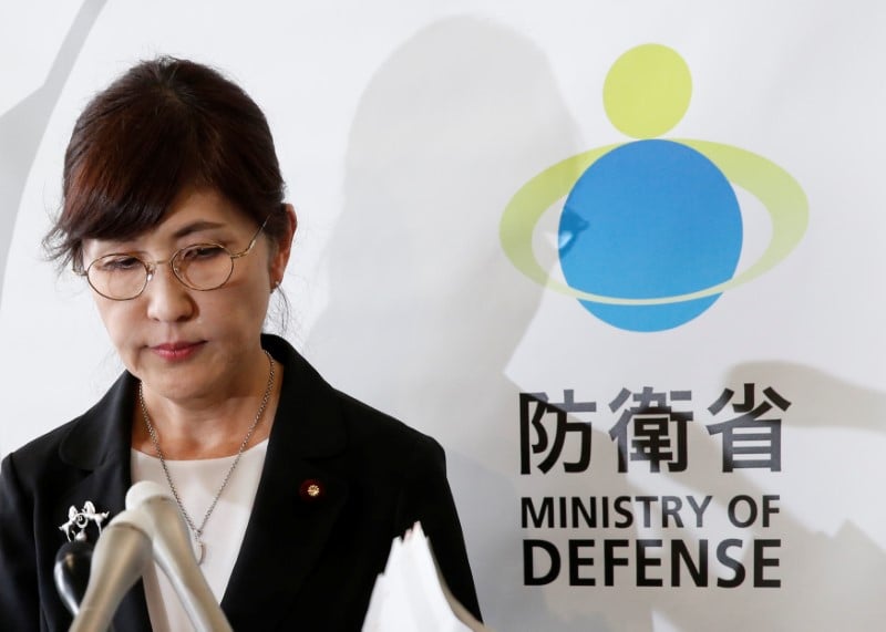 Demission de la ministre de la defense du japon