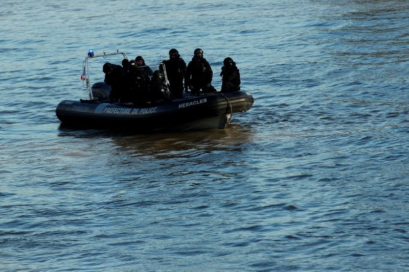 Une plongeuse de la police portee disparue dans la seine