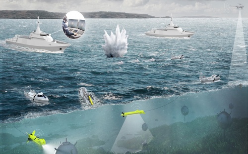 Naval Group Thales STX Chasseurs de mines Belgique Pays-Bas