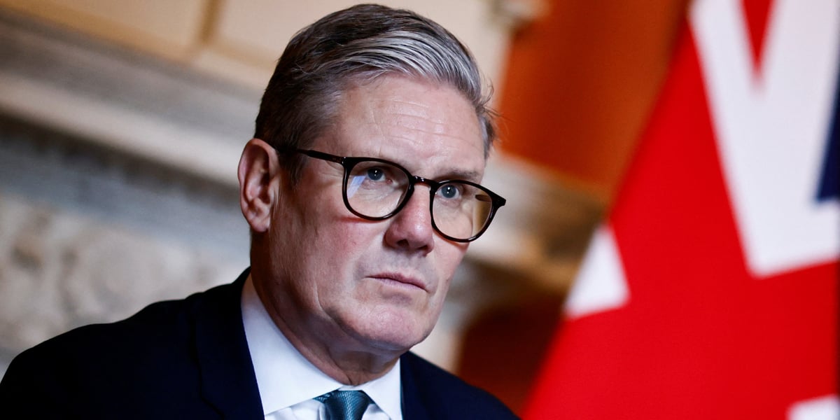 Le Premier ministre britannique, Keir Starmer.