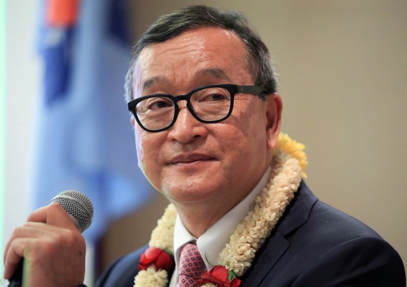Nouvelle peine de prison contre sam rainsy au cambodge