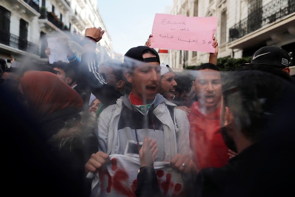 Les manifestations anti-bouteflika se poursuivent en algerie