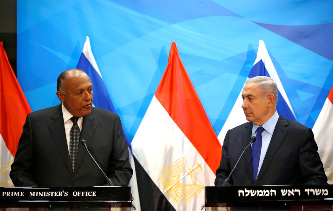 L’egypte propose son aide pour regler le conflit israelo-palestinien