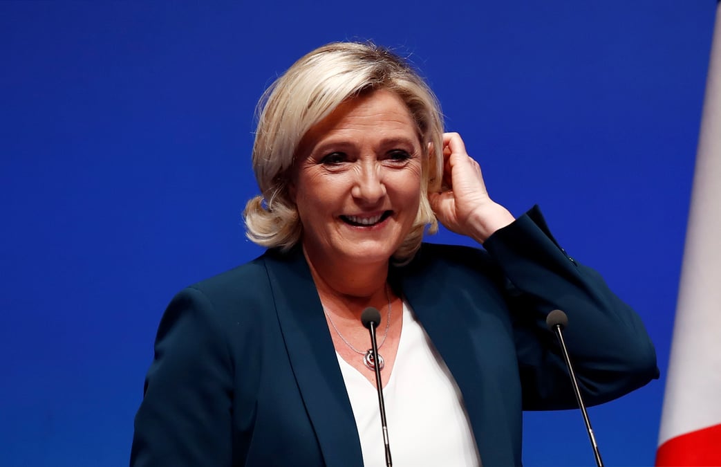 Le pen veut une revision de la gouvernance de l'euro
