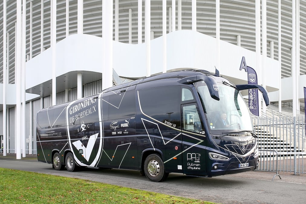 Covid-19 Bus Girondins de Bordeaux