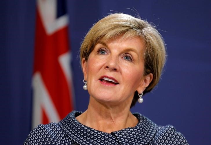 Australie: bishop ironise sur les compliments de trump a brigitte macron