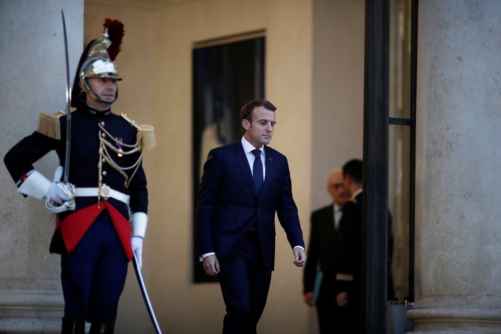 "pas de coup de fatigue" pour macron, il gere l'effort