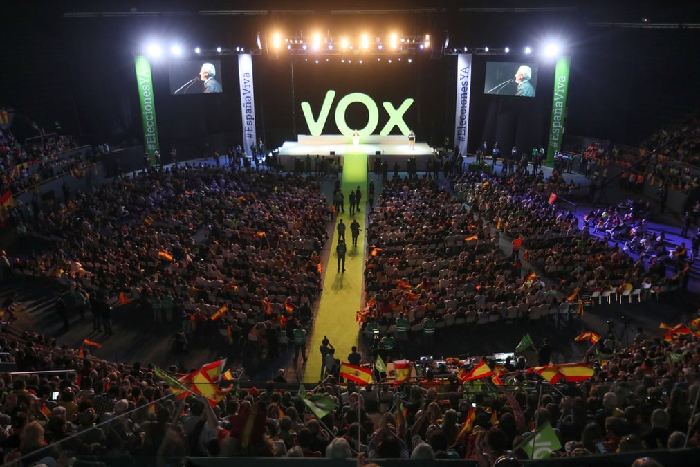 Espagne: le parti vox recueille 200.000 euros en deux jours