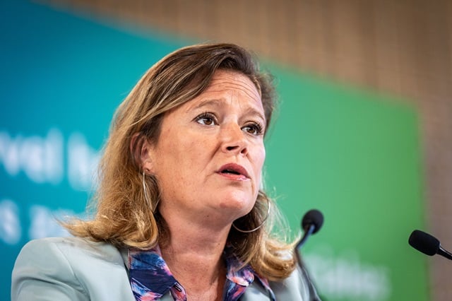 La ministre déléguée à l'ESS Olivia Grégoire