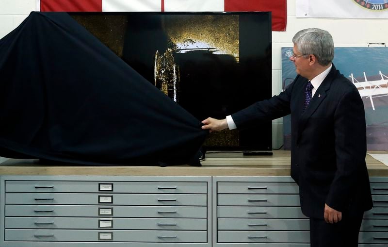 L'épave d'un navire de l'expédition Franklin retrouvée au Canada
