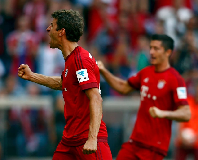 Dortmund et le bayern toujours parfaits, m'gladbach au fond du trou