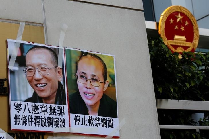 L'australie appelle pekin a liberer la veuve de liu xiaobo