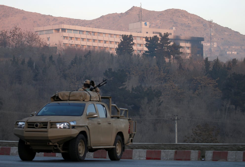 Fin du siege de l'hotel inter continental de kaboul