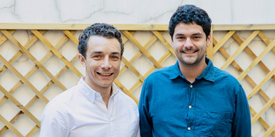 Les cofondateurs d'Upflow, Alexandre Louisy, directeur général, et Barnaby Malet, directeur technique.