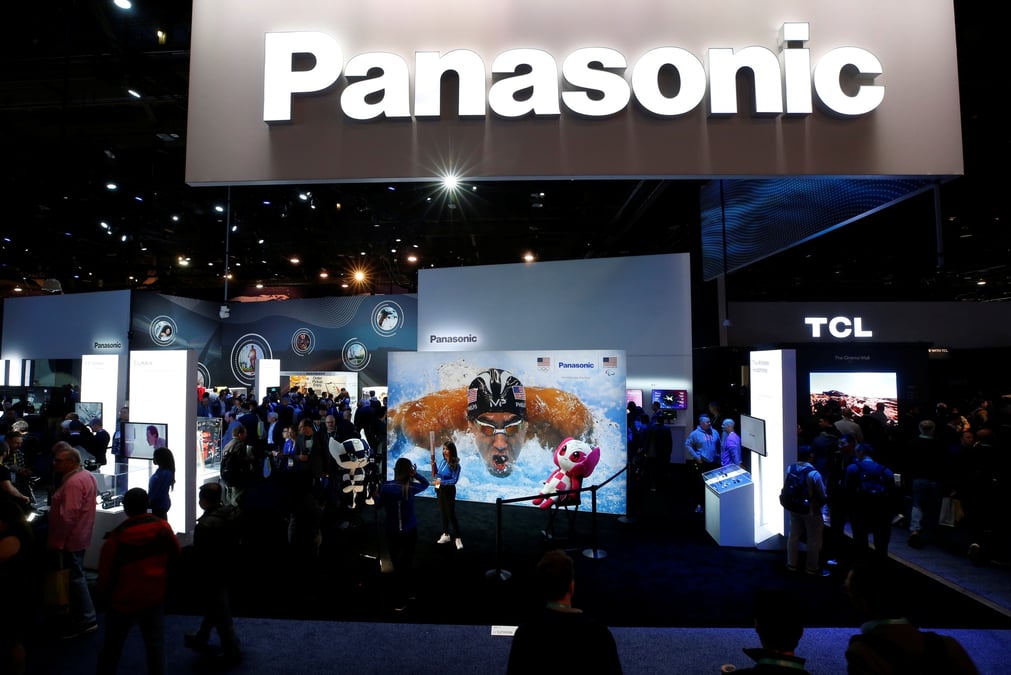 Le stand panasonic au ces 2020 a las vegas