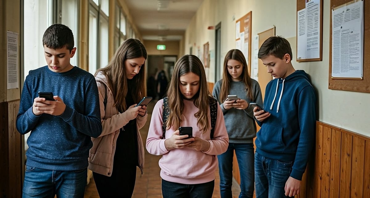 L’interdiction du smartphone dans les établissements scolaires est déjà mise en place ailleurs en Europe, comme en Hongrie, en Grèce, ou au Danemark.