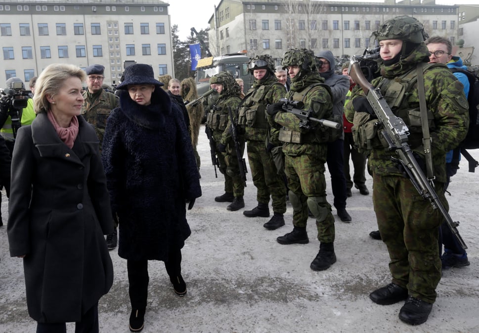 La presence de l'otan en lituanie renforcee