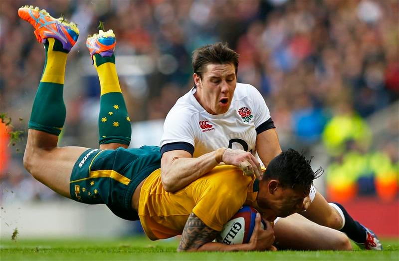 Rugby: l'Angleterre renverse la vapeur contre l'Australie