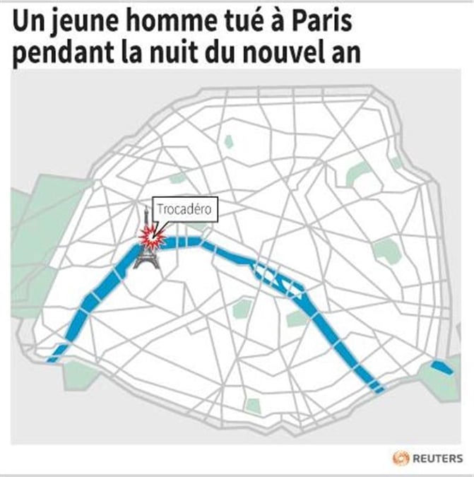 Un jeune homme mortellement poignardé à Paris