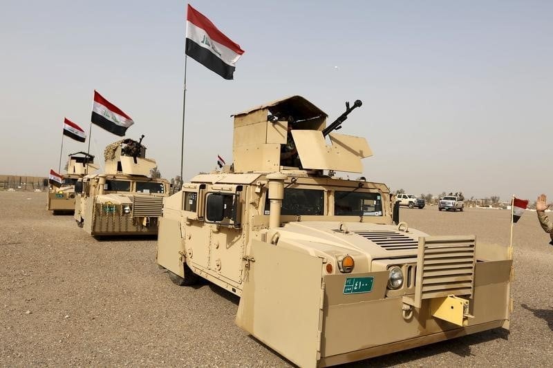 L'armee irakienne progresse lentement vers mossoul