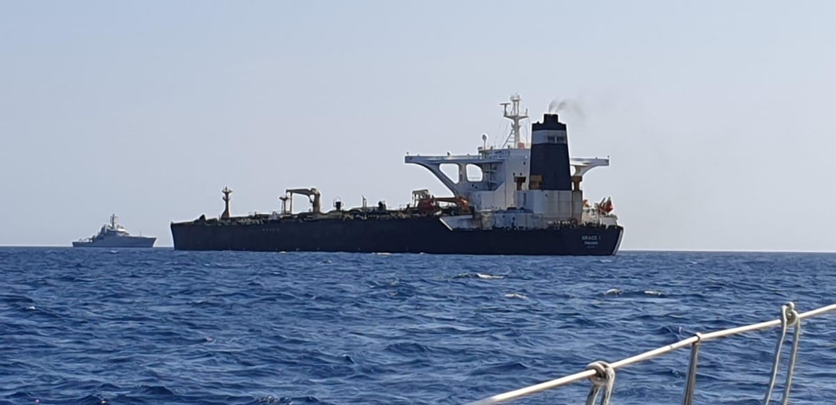 Un petrolier en route vers la syrie arraisonne a gibraltar