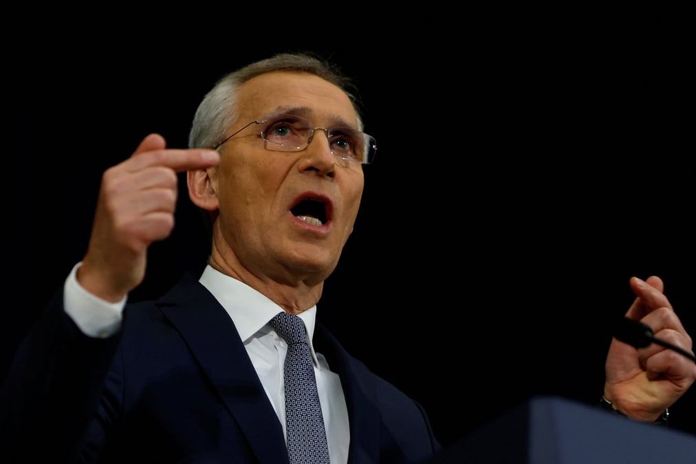 Le secrétaire général de l'Otan, Jens Stoltenberg.