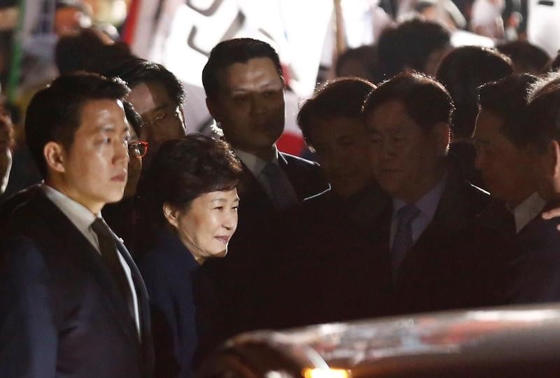 L'opposition sud-coreenne critique la sortie de park geun-hye