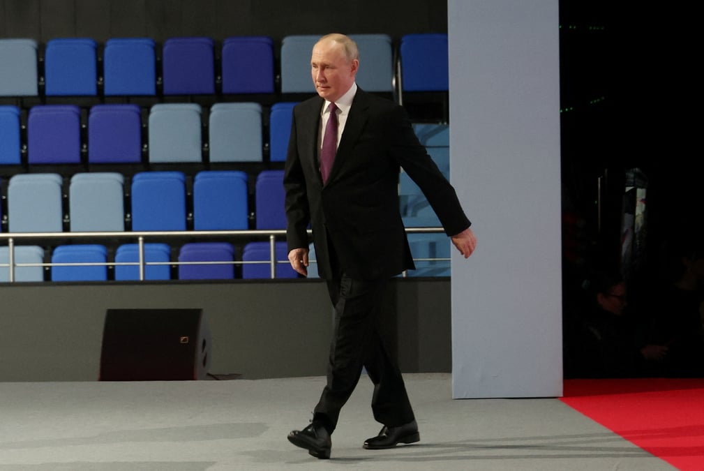 Photo du president russe, vladimir poutine