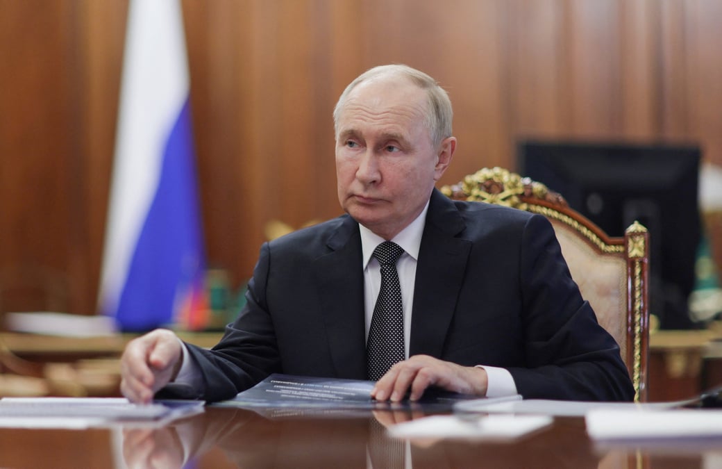 Le president russe vladimir poutine