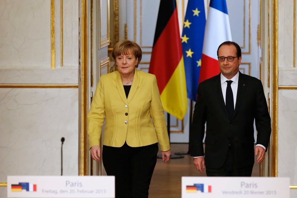 Les difficultes ont donne un nouvel elan au couple franco-allemand