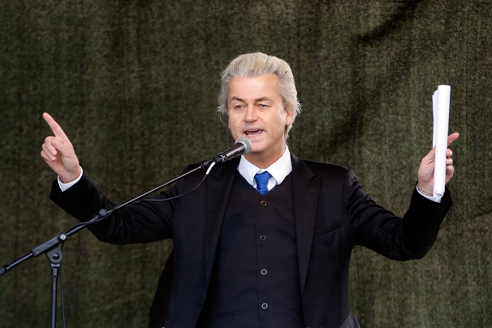 Geert wilders apporte son soutien a pegida en allemagne