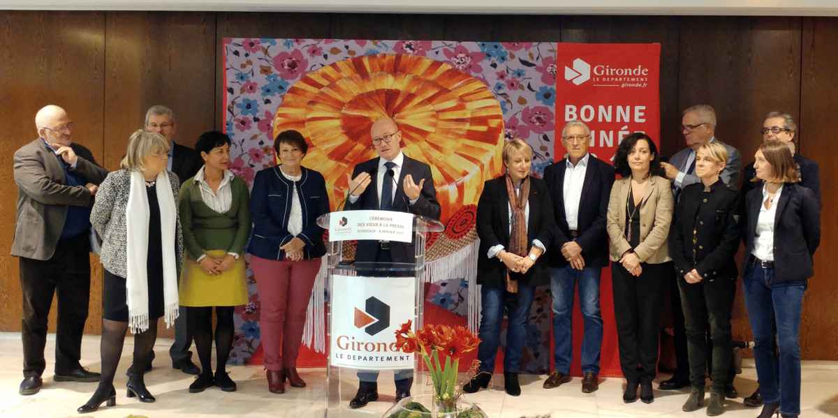 Voeux Jean-Luc Gleyze Gironde 2018