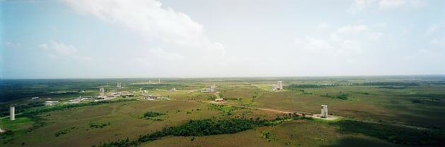 Panoramique Centre spatial Guyanais Kourou