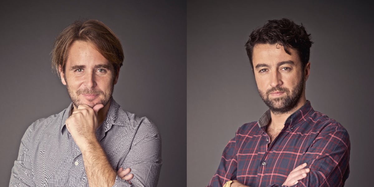 Pierre Leroy et Yann Person, fondateurs d'EP