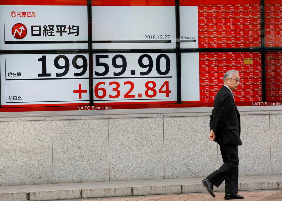 A tokyo, l'indice nikkei finit en hausse de 1,02%