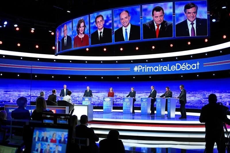 Le debat de la primaire a droite demarre de maniere studieuse