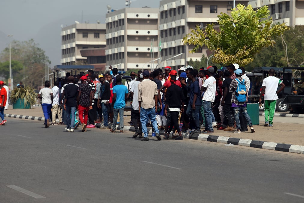 Des manifestants nigerians exigent l'expulsion des sud-africains