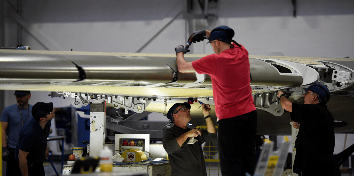 Avion, aéronautique, CSeries, C-series, Bombardier, Airbus, Belfast, Irlande du Nord,