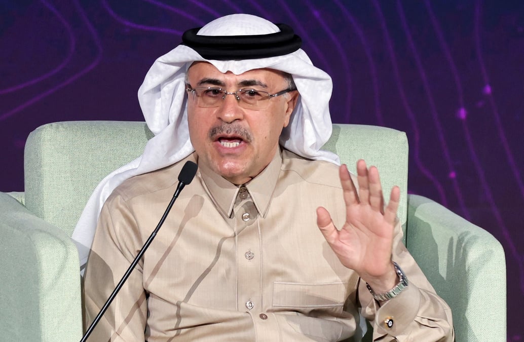 Le president-directeur general de saudi aramco, amin h. nasser