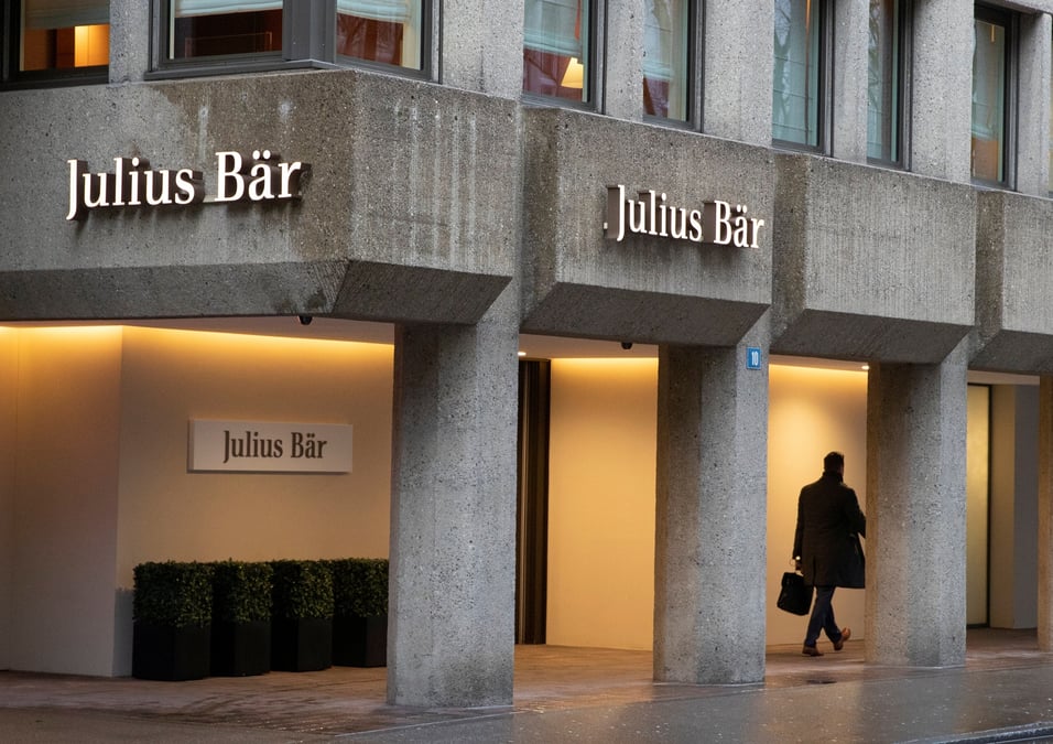 Le logo de julius baer a zurich