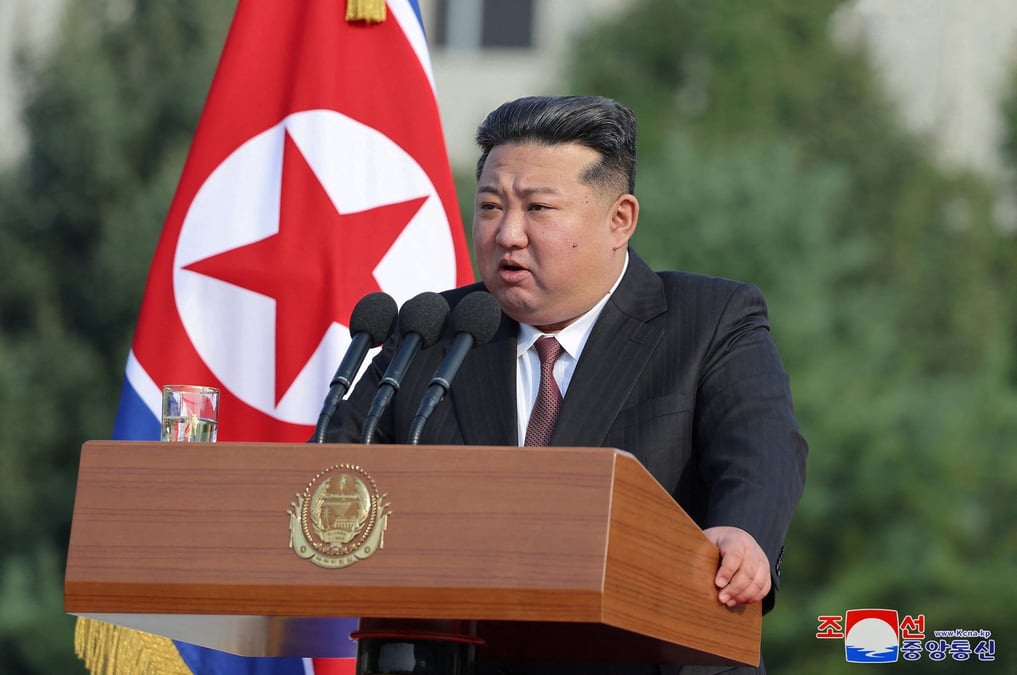Le dirigeant nord-coreen kim jong un