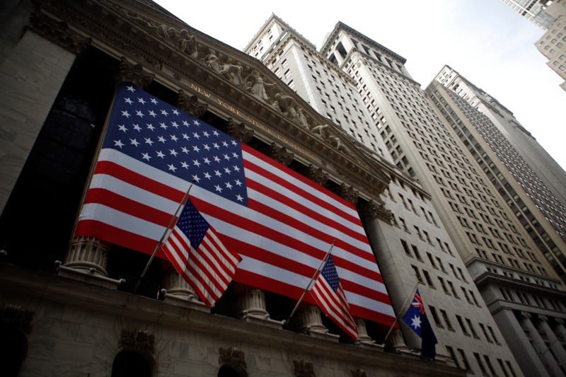 La bourse de new york finit dans le rouge