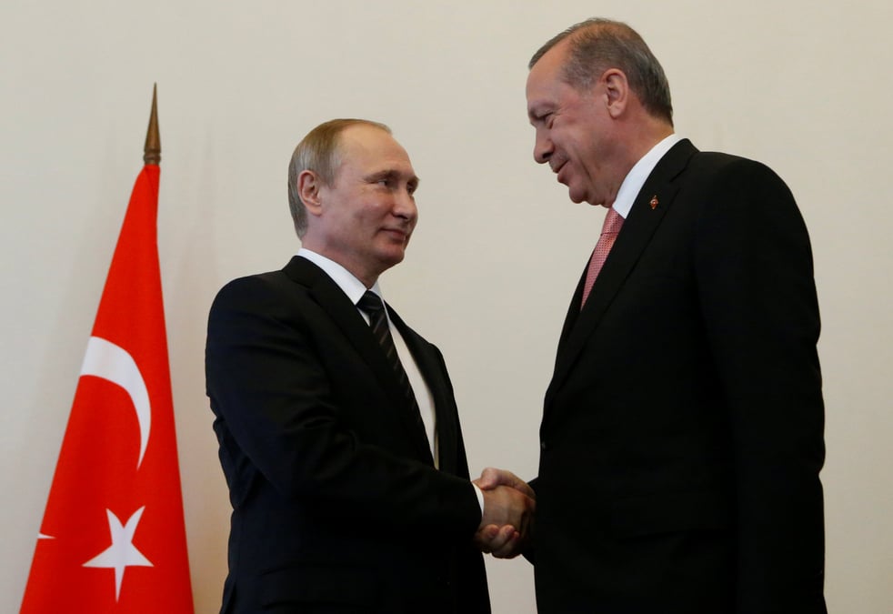 Poutine et erdogan se reconcilient