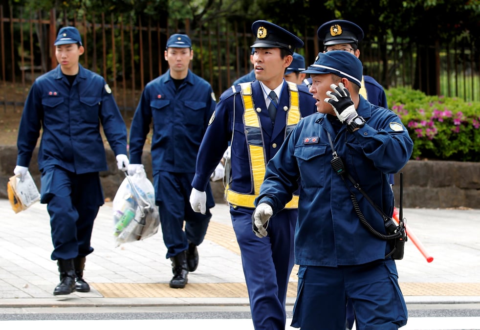 Securite renforcee a tokyo avant l'abdication de l'empereur
