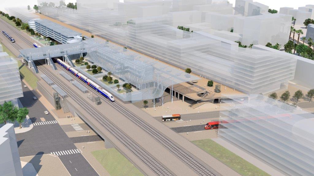 La future gare Nice Aéroport permettra de désengorger la gare Nice-Thiers