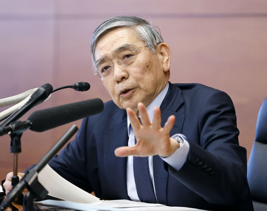 Japon: kuroda s'engage a ce que la boj continue d'acheter des etf, selon le journal asahi