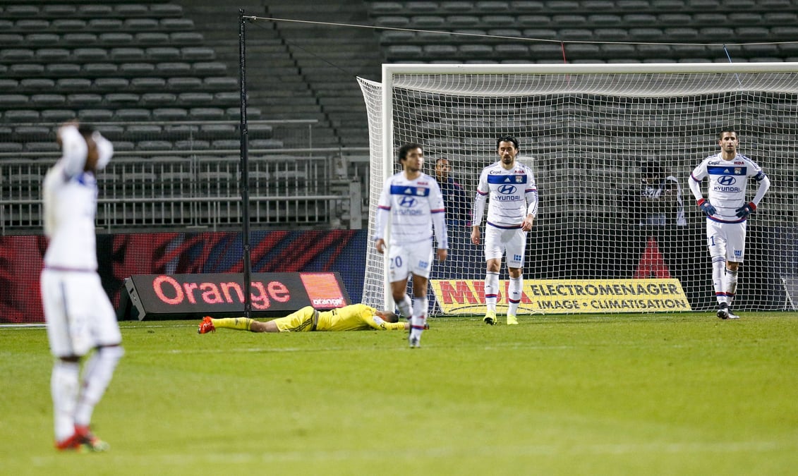 Le gfc ajaccio fait sombrer lyon