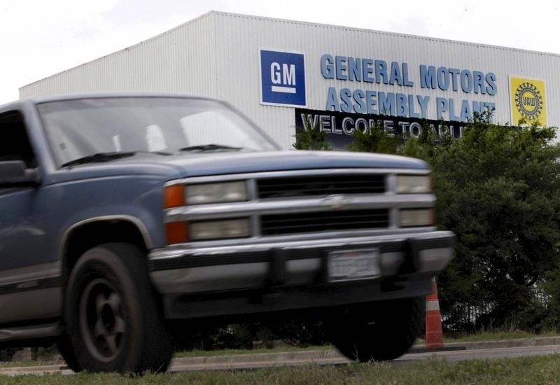 Rappel de plus d'un million de pickups chez gm